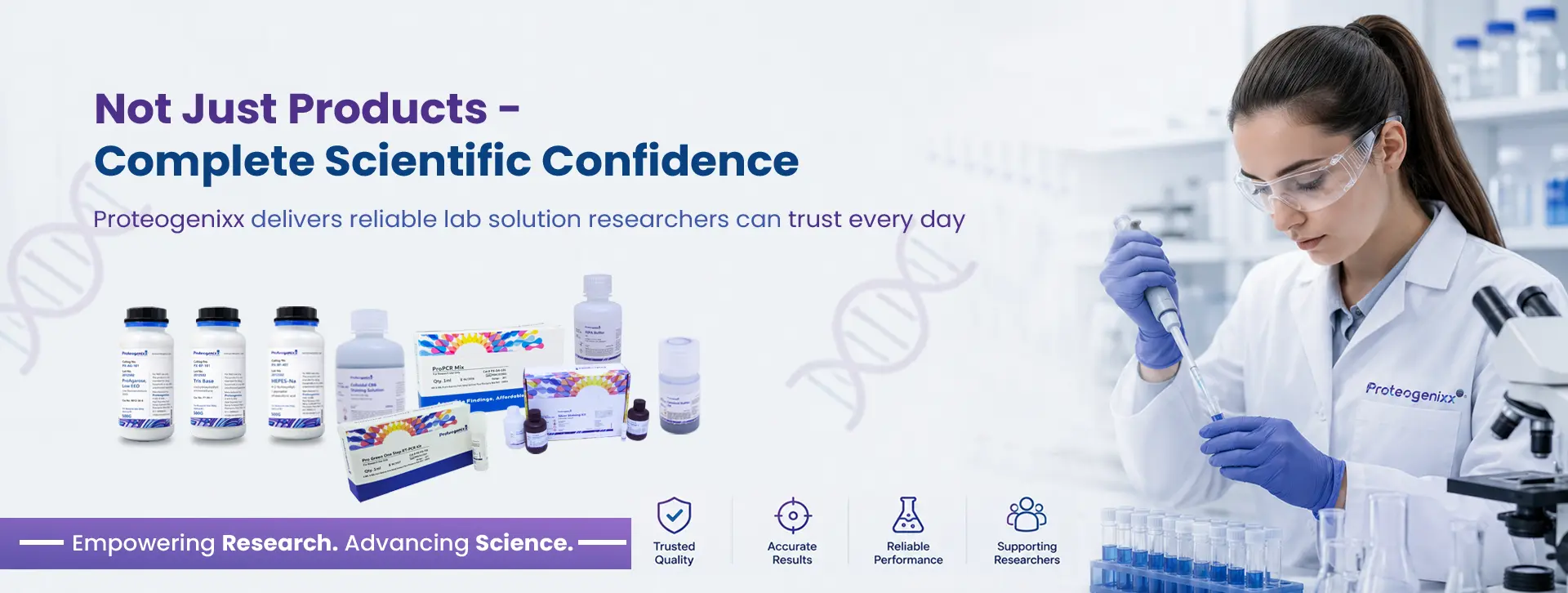 Not Just Products - Complete Scientific Confidence